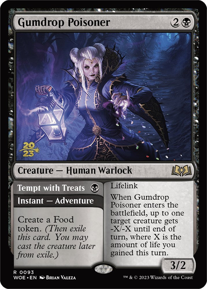 Gumdrop Poisoner // Tempt with Treats [Wilds of Eldraine Prerelease Promos] | PLUS EV GAMES 