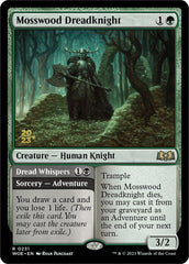 Mosswood Dreadknight // Dread Whispers (Promo Pack) [Wilds of Eldraine Promos] | PLUS EV GAMES 