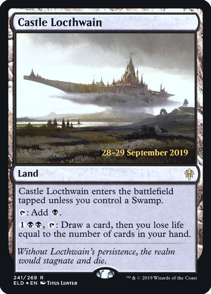 Castle Locthwain  [Throne of Eldraine Prerelease Promos] | PLUS EV GAMES 