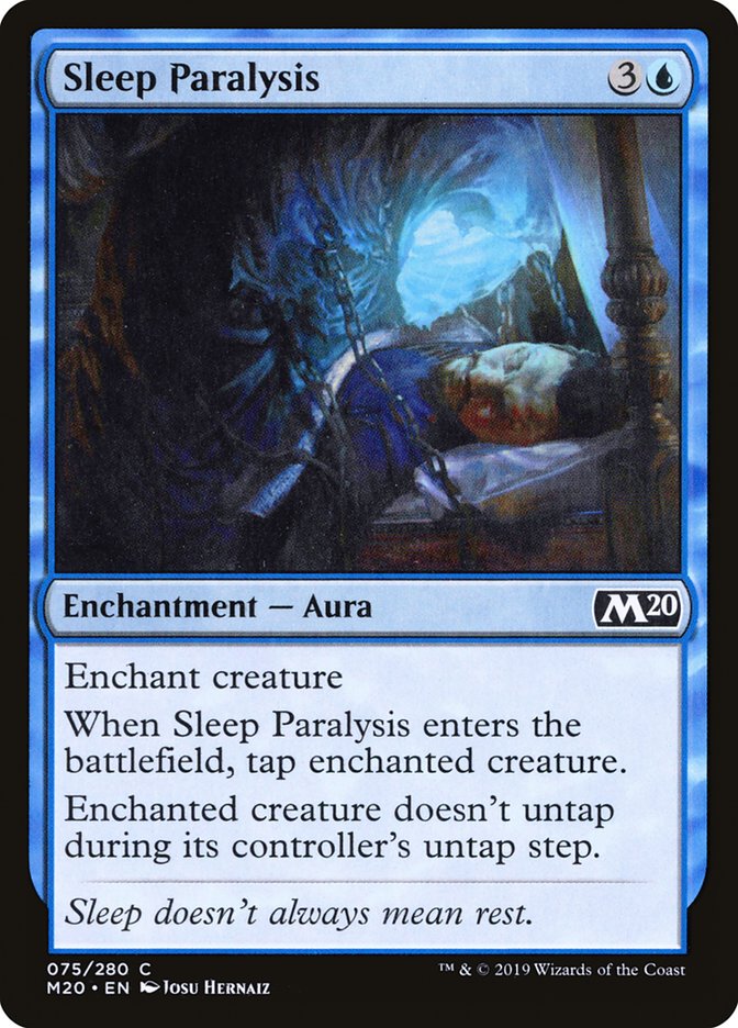 Sleep Paralysis [Core Set 2020] | PLUS EV GAMES 