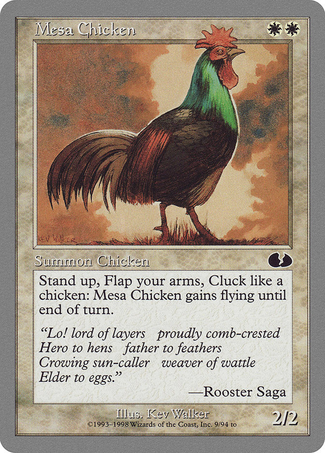 Mesa Chicken [Unglued] | PLUS EV GAMES 