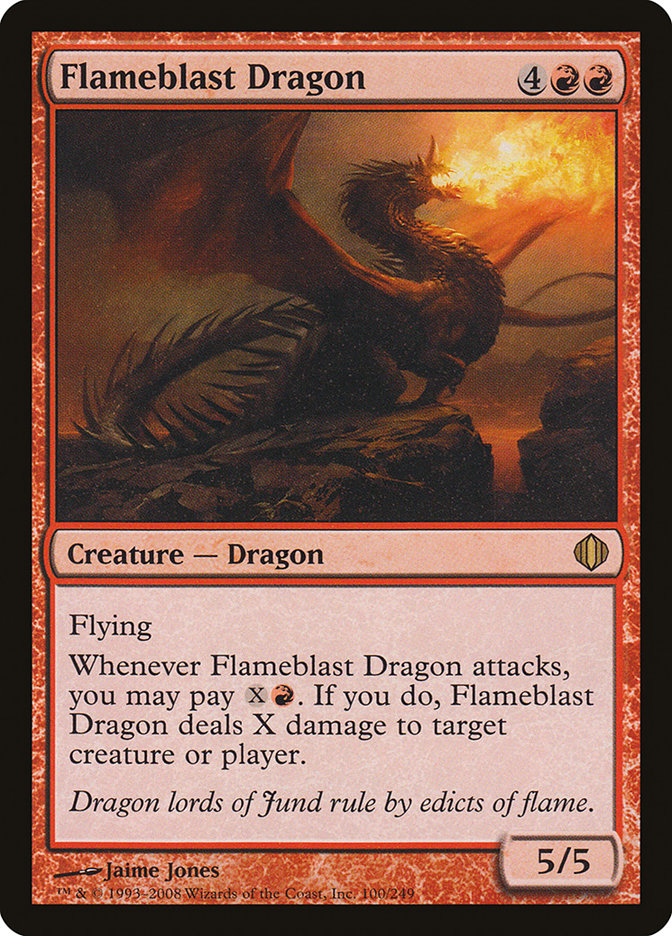 Flameblast Dragon [Shards of Alara] | PLUS EV GAMES 