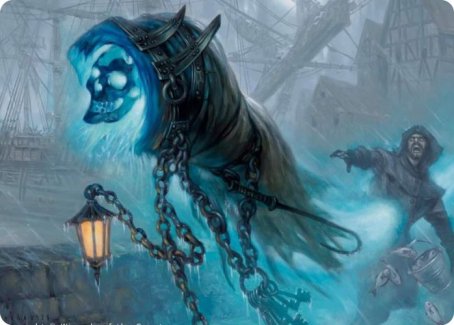 Nebelgast Intruder Art Card [Innistrad: Midnight Hunt Art Series] | PLUS EV GAMES 