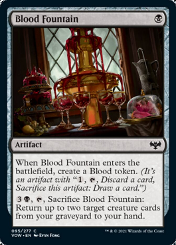Blood Fountain [Innistrad: Crimson Vow] | PLUS EV GAMES 