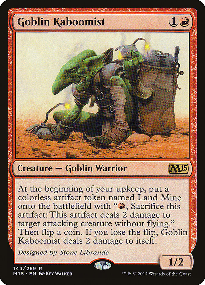 Goblin Kaboomist [Magic 2015] | PLUS EV GAMES 