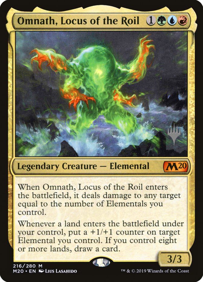 Omnath, Locus of the Roil (Promo Pack) [Core Set 2020 Promos] | PLUS EV GAMES 