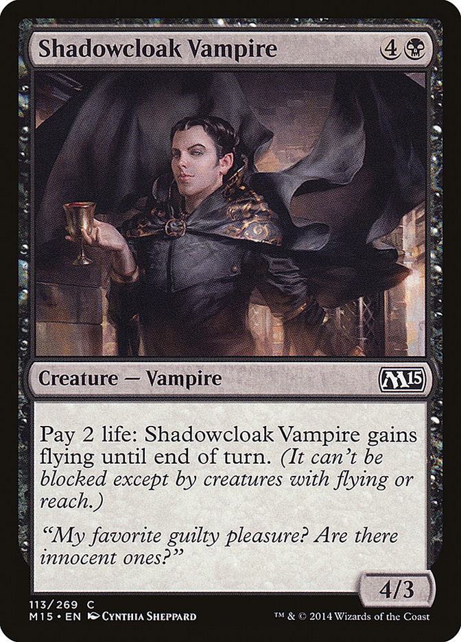 Shadowcloak Vampire [Magic 2015] | PLUS EV GAMES 