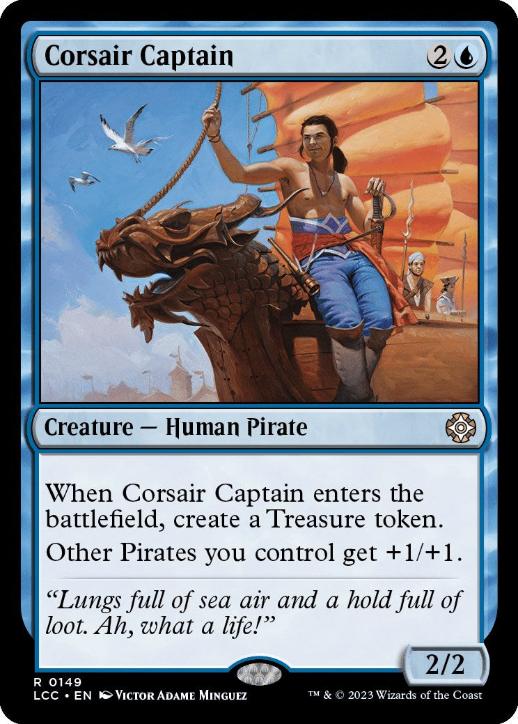 Corsair Captain [The Lost Caverns of Ixalan Commander] | PLUS EV GAMES 