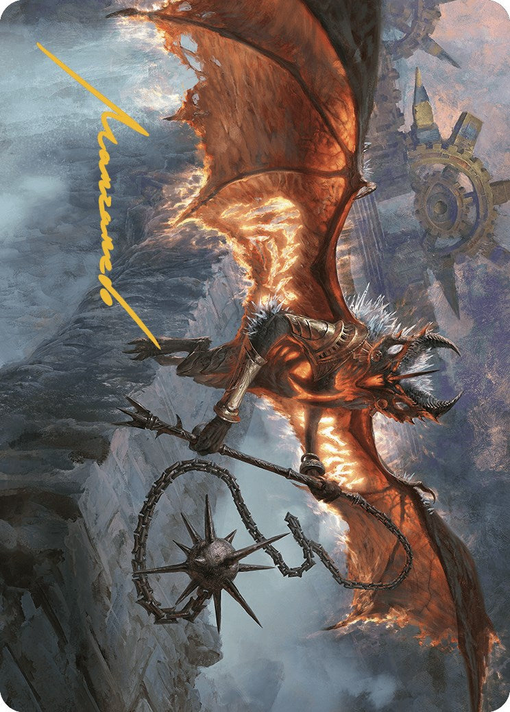 Bloodletter of Aclazotz Art Card (15/81) (Gold-Stamped Signature) [The Lost Caverns of Ixalan Art Series] | PLUS EV GAMES 