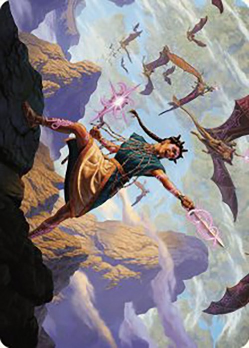 Warden of the Inner Sky Art Card [The Lost Caverns of Ixalan Art Series] | PLUS EV GAMES 