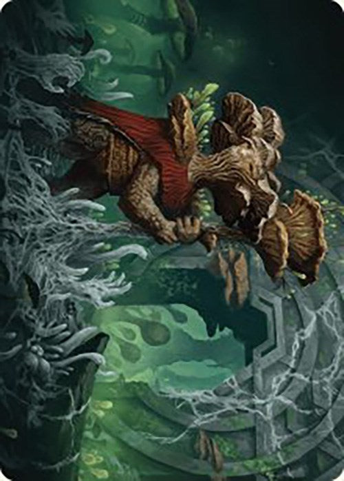 Tendril of the Mycotyrant Art Card [The Lost Caverns of Ixalan Art Series] | PLUS EV GAMES 