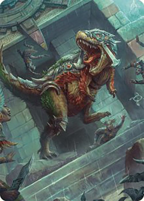 Carnage Tyrant Art Card [The Lost Caverns of Ixalan Art Series] | PLUS EV GAMES 