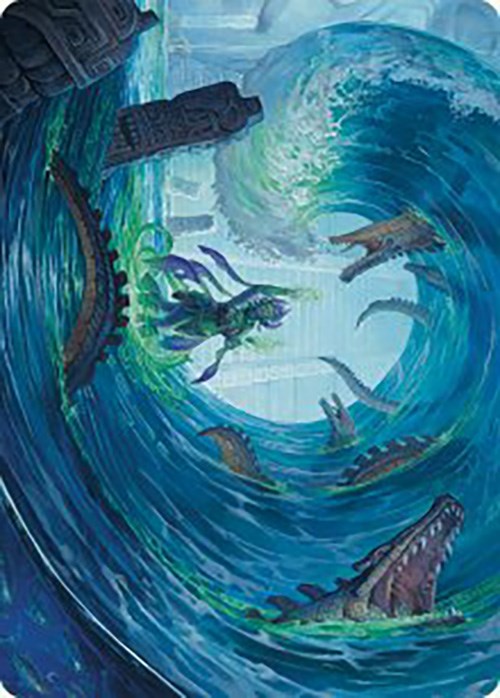 Wave Goodbye Art Card [The Lost Caverns of Ixalan Art Series] | PLUS EV GAMES 