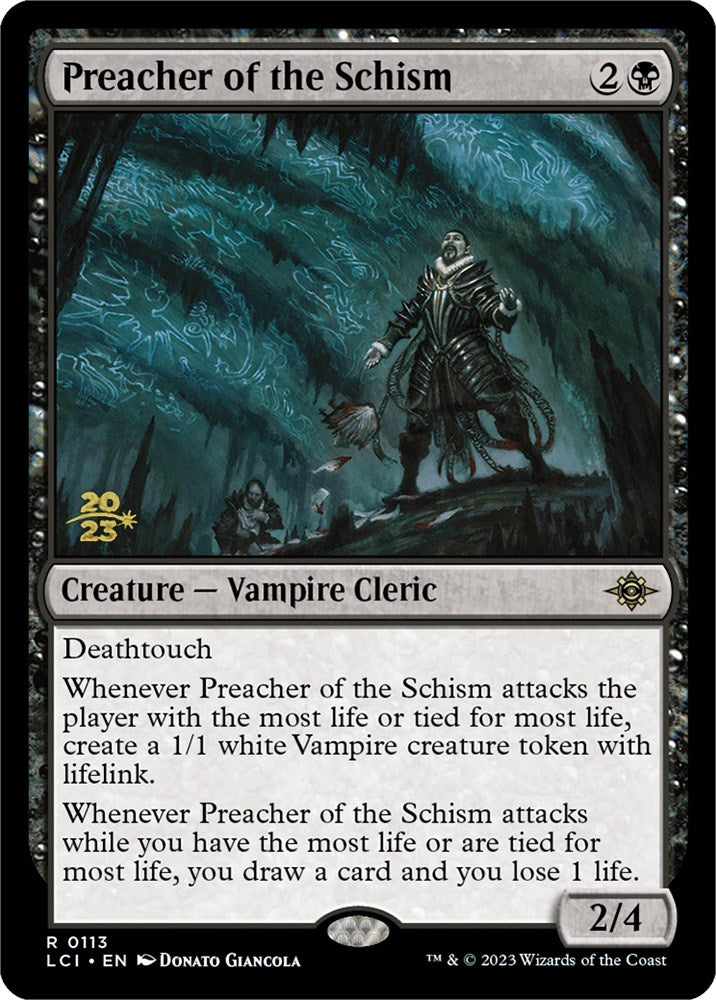 Preacher of the Schism [The Lost Caverns of Ixalan Prerelease Cards] | PLUS EV GAMES 