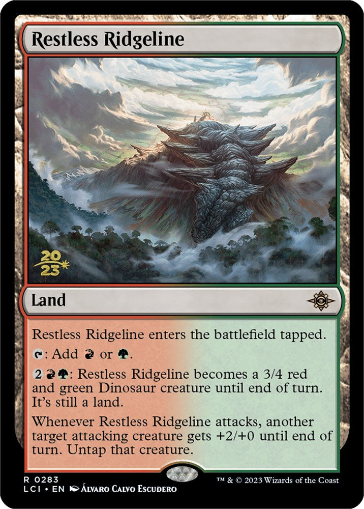 Restless Ridgeline [The Lost Caverns of Ixalan Prerelease Cards] | PLUS EV GAMES 