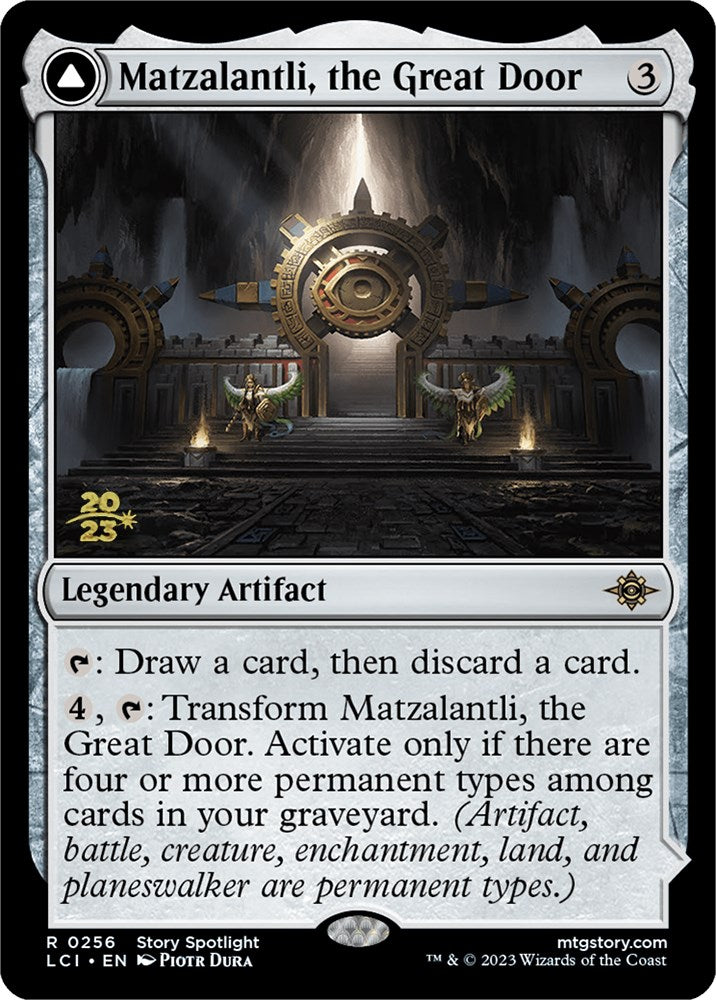 Matzalantli, the Great Door // The Core [The Lost Caverns of Ixalan Prerelease Cards] | PLUS EV GAMES 