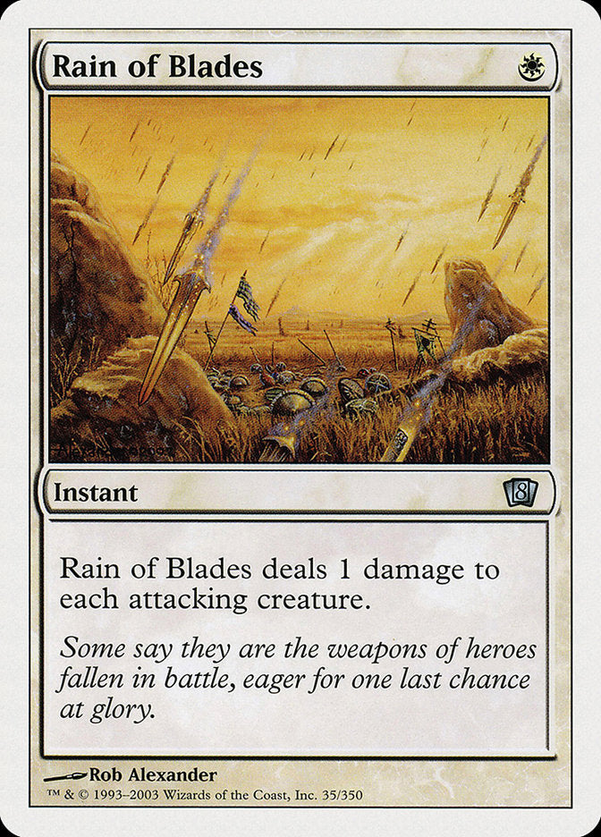 Rain of Blades [Eighth Edition] | PLUS EV GAMES 