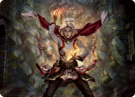 Delina, Wild Mage Art Card [Dungeons & Dragons: Adventures in the Forgotten Realms Art Series] | PLUS EV GAMES 