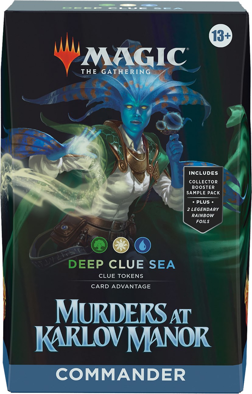 Murders at Karlov Manor - Commander Deck (Deep Clue Sea) | PLUS EV GAMES 