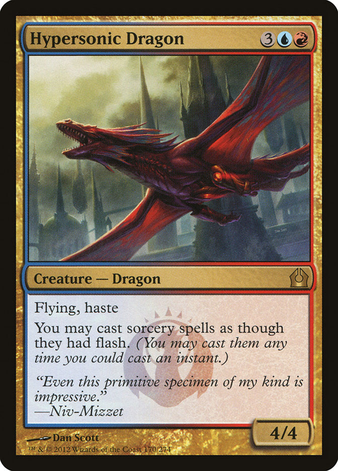 Hypersonic Dragon [Return to Ravnica] | PLUS EV GAMES 