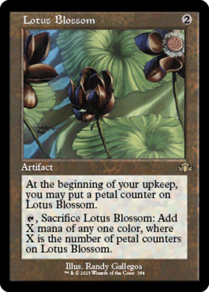 Lotus Blossom (Retro) [Dominaria Remastered] | PLUS EV GAMES 