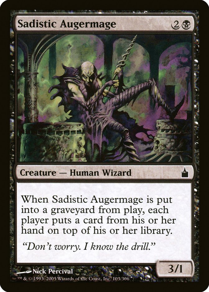 Sadistic Augermage [Ravnica: City of Guilds] | PLUS EV GAMES 