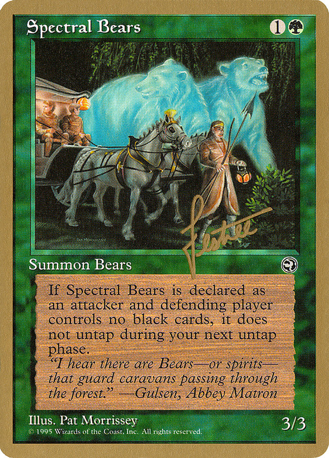 Spectral Bears (Bertrand Lestree) [Pro Tour Collector Set] | PLUS EV GAMES 