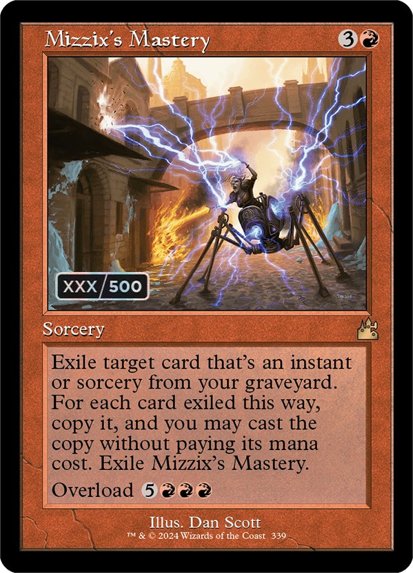 Mizzix's Mastery (Retro) (Serialized) [Ravnica Remastered] | PLUS EV GAMES 