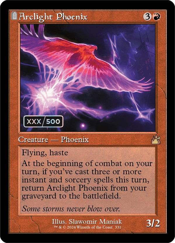 Arclight Phoenix (Retro) (Serialized) [Ravnica Remastered] | PLUS EV GAMES 