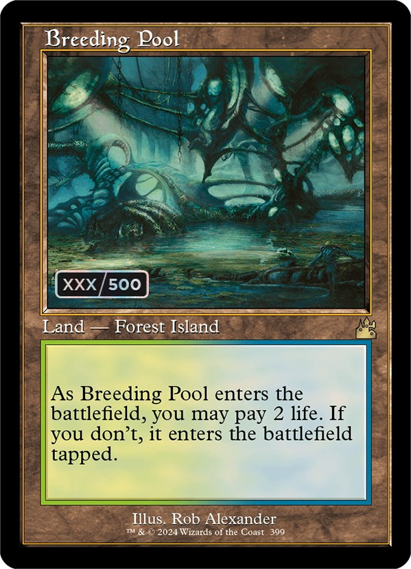 Breeding Pool (Retro) (Serialized) [Ravnica Remastered] | PLUS EV GAMES 