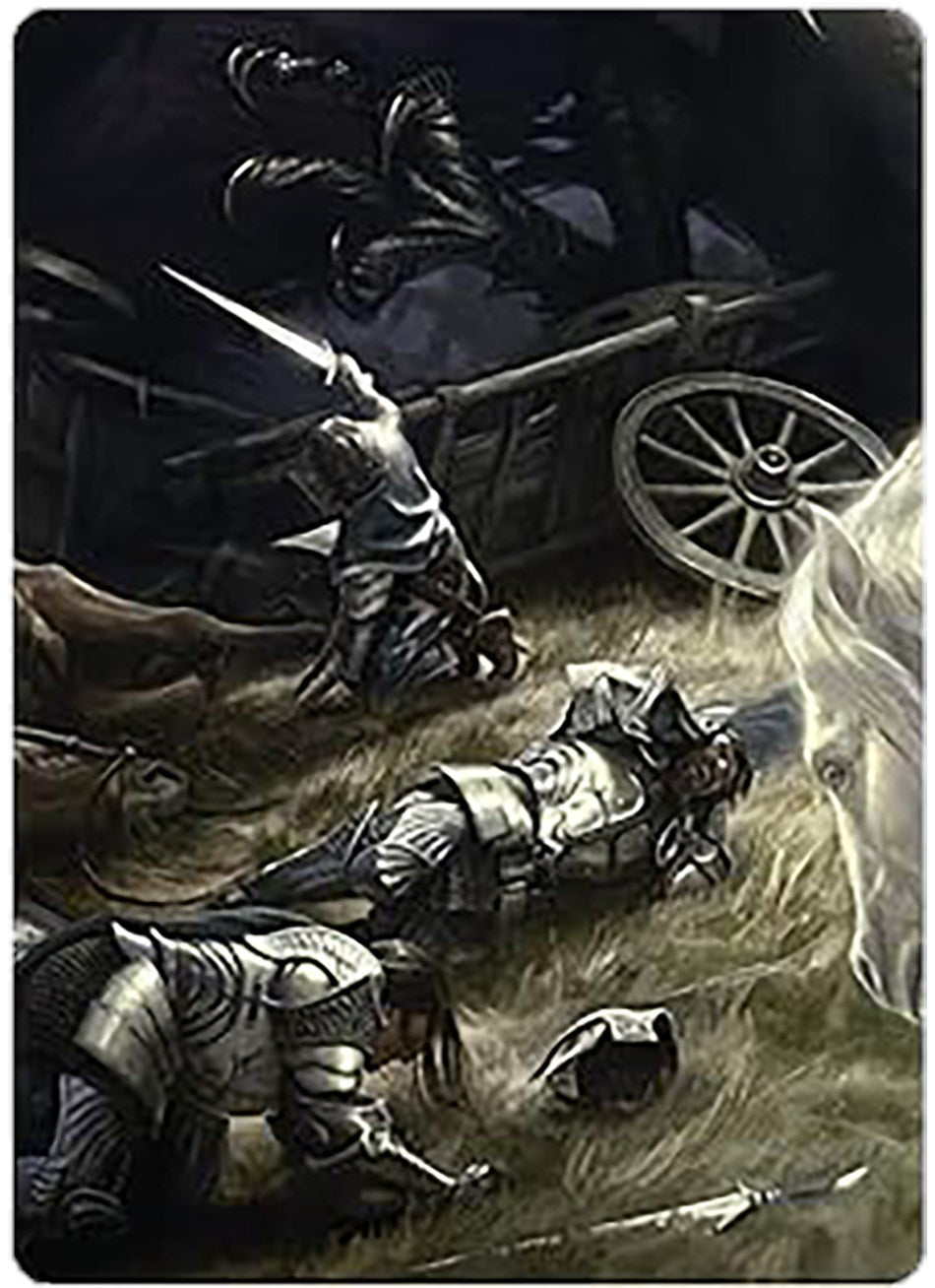 Courageous Resolve Art Card [The Lord of the Rings: Tales of Middle-earth Art Series] | PLUS EV GAMES 