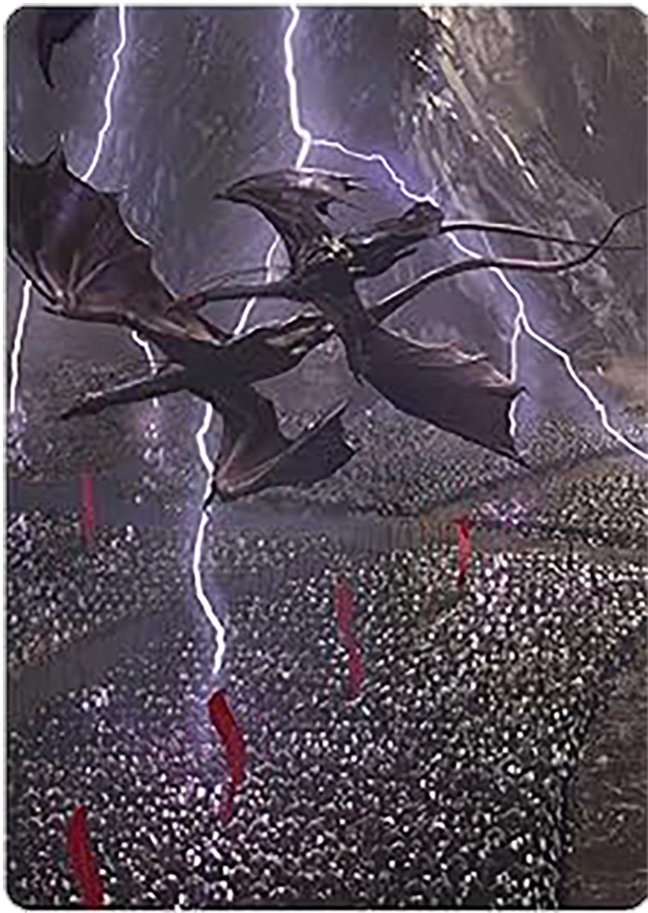 Mordor on the March Art Card [The Lord of the Rings: Tales of Middle-earth Art Series] | PLUS EV GAMES 