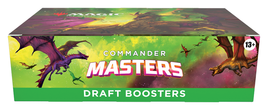 Commander Masters - Draft Booster Box | PLUS EV GAMES 