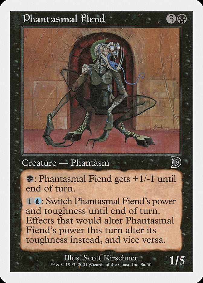 Phantasmal Fiend (Standing) [Deckmasters] | PLUS EV GAMES 