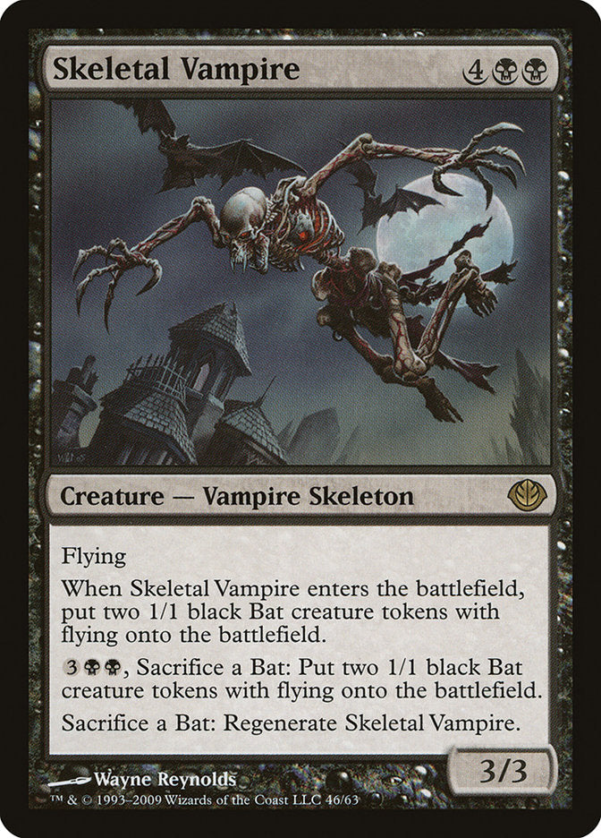 Skeletal Vampire [Duel Decks: Garruk vs. Liliana] | PLUS EV GAMES 