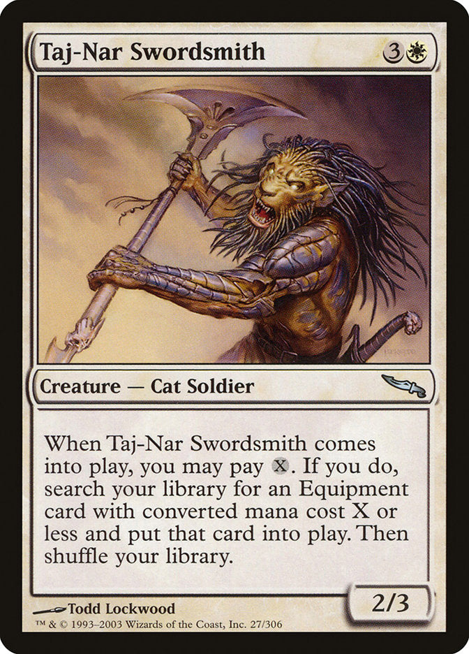 Taj-Nar Swordsmith [Mirrodin] | PLUS EV GAMES 