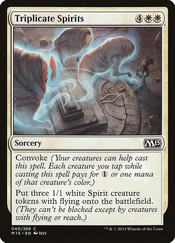 Triplicate Spirits [Magic 2015] | PLUS EV GAMES 