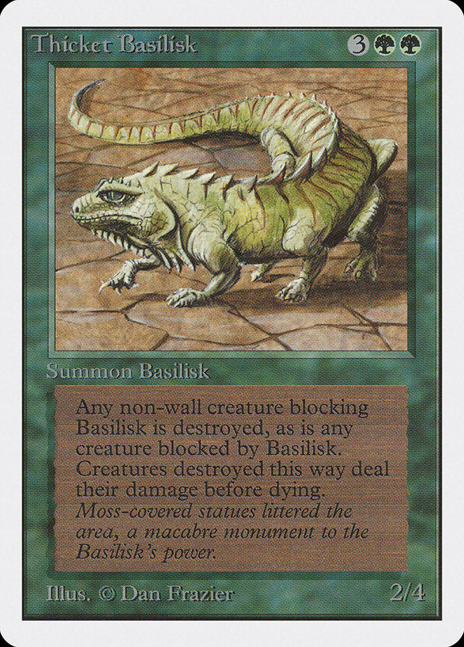 Thicket Basilisk [Unlimited Edition] | PLUS EV GAMES 