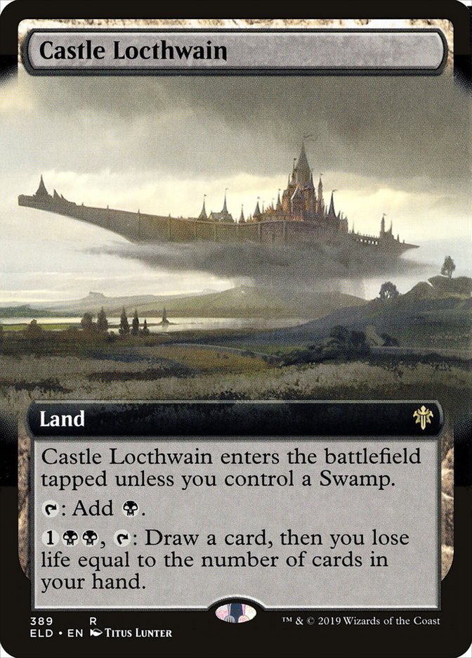 Castle Locthwain (Extended) [Throne of Eldraine] | PLUS EV GAMES 