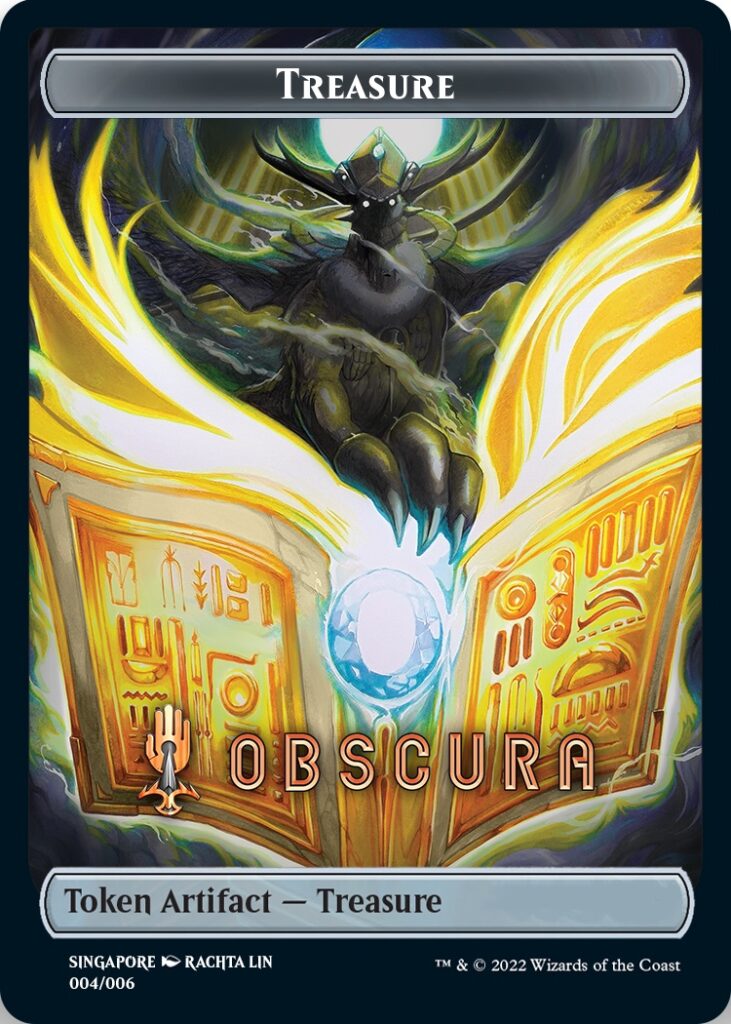 Treasure Token (Obscura) (Southeast Asia Artists) [Streets of New Capenna Tokens] | PLUS EV GAMES 