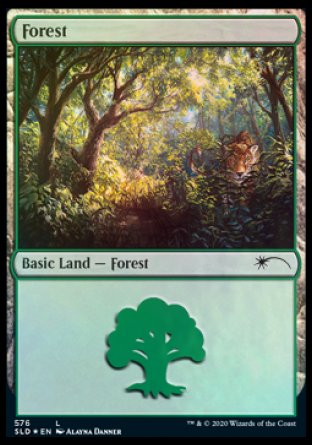 Forest (Cats) (576) [Secret Lair Drop Promos] | PLUS EV GAMES 