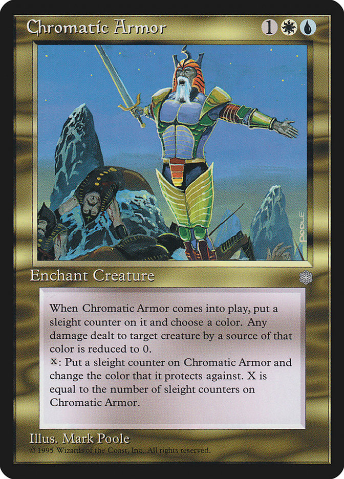 Chromatic Armor [Ice Age] | PLUS EV GAMES 