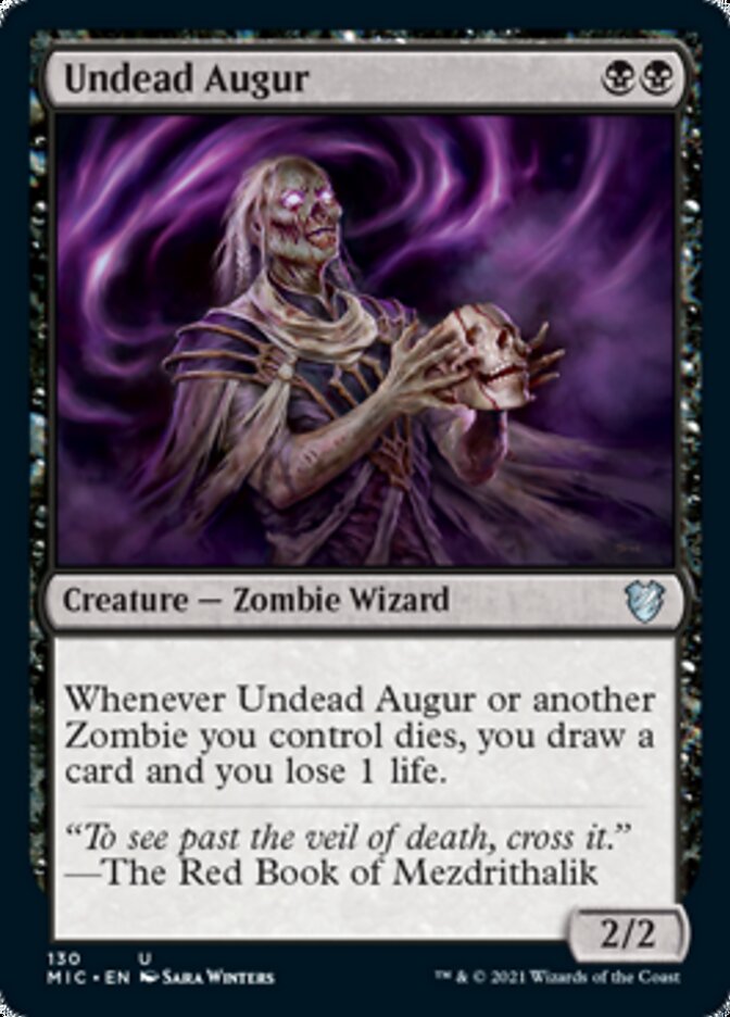 Undead Augur [Innistrad: Midnight Hunt Commander] | PLUS EV GAMES 