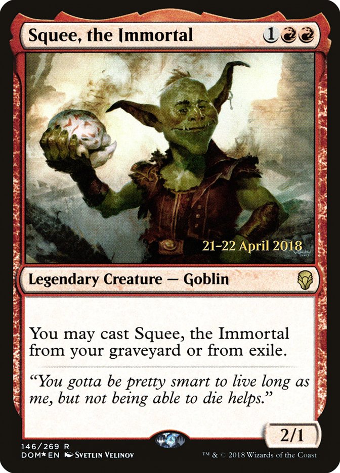 Squee, the Immortal  [Dominaria Prerelease Promos] | PLUS EV GAMES 