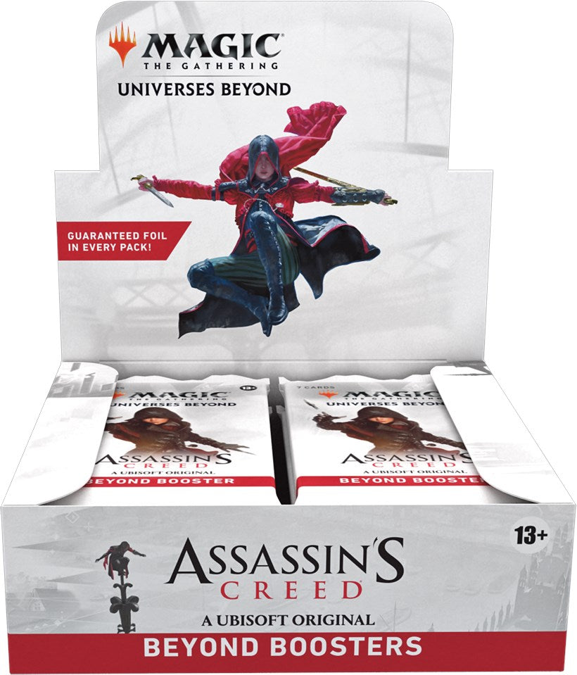 Universes Beyond: Assassin's Creed - Beyond Booster Display | PLUS EV GAMES 