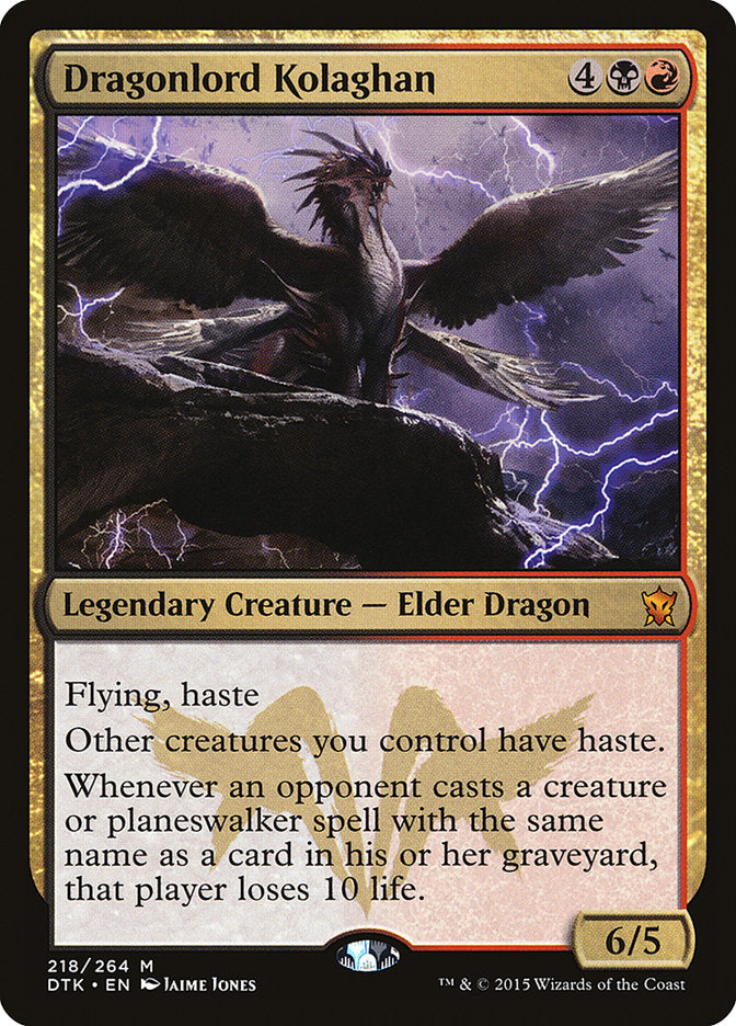 Dragonlord Kolaghan [Dragons of Tarkir] | PLUS EV GAMES 