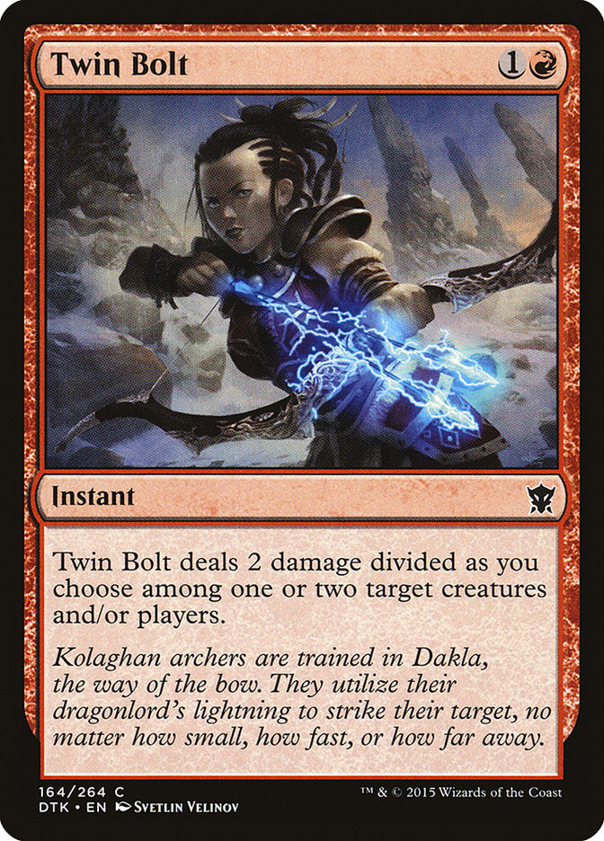 Twin Bolt [Dragons of Tarkir] | PLUS EV GAMES 