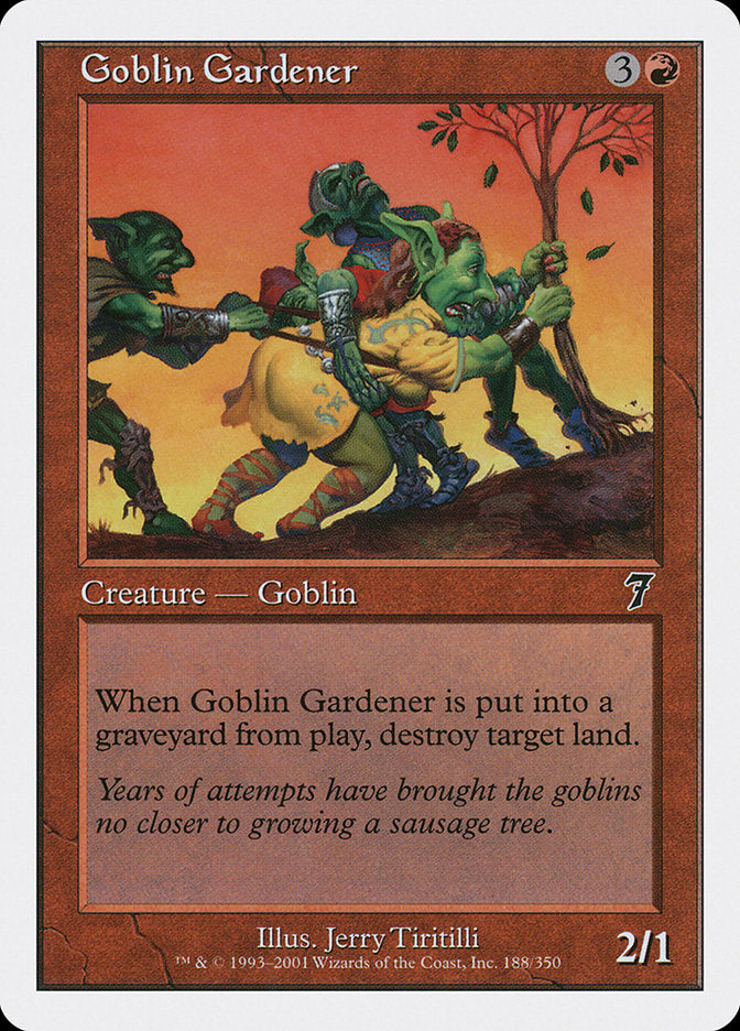 Goblin Gardener [Seventh Edition] | PLUS EV GAMES 