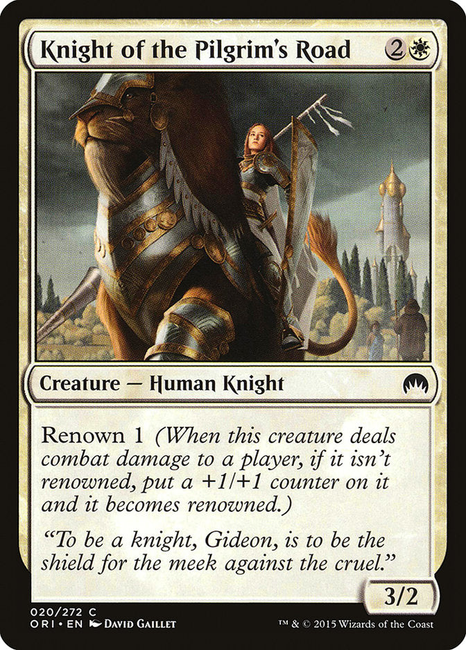 Knight of the Pilgrim's Road [Magic Origins] | PLUS EV GAMES 