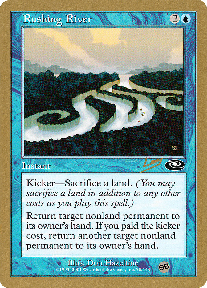 Rushing River (Raphael Levy) (SB) [World Championship Decks 2002] | PLUS EV GAMES 